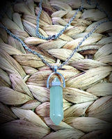 Green Aventurine Crystal Necklace
