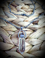 Clear Quartz Crystal Necklace