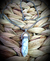 Howlite Crystal Necklace