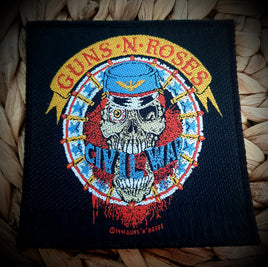 Guns n Roses Civil War Woven Band Patch