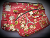 Vintage Cosmetic Bags ~ Set Of 2