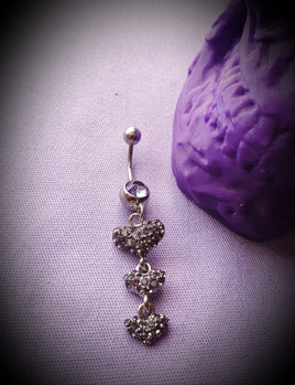 FREE Trio Heart Bellyring