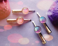 Mermaid Scales Hairclips ~ Set Of 2