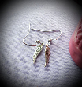 Tiny Angel Wing Earrings