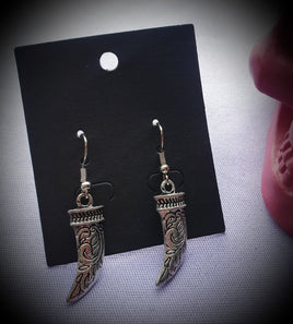 Tribal Tooth Earrings