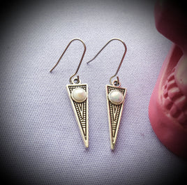 Dotwork Spike Earrings