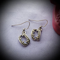 Vampire Fangs Earrings