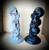 Wise Skulls Ornament (Sold Individually)