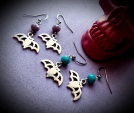 Bat Earrings