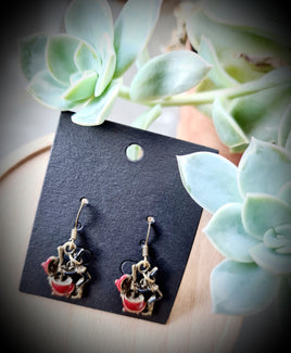 Witch Bronze Earrings