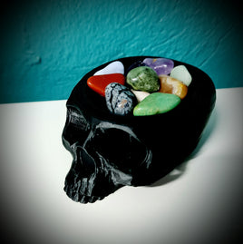 Skull Holder Shallow Ornament