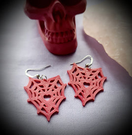 Spiderweb Love Earrings