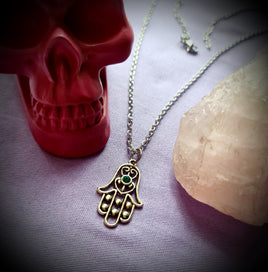 Hamsa Hand Necklace