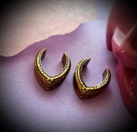 Ornate Ear Saddles ~ Pair