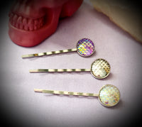 Mermaid Scales Hairclip ~ Sold Individually
