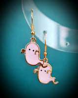 Ghost Resin Earrings