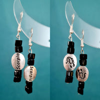 Zodiac Gemstone Earrings