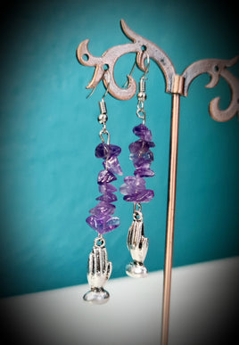 Palmistry Gemstone Earrings