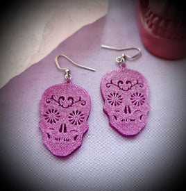 Sugar Skull v1 Earrings