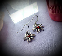 Spider Gem Earrings