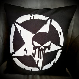 Punisher Skull Scatter Cushion