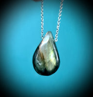 Labradorite Crystal Necklace