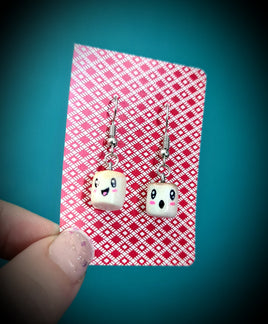 Roasted Marshmallow Earrings ~ Pre-order