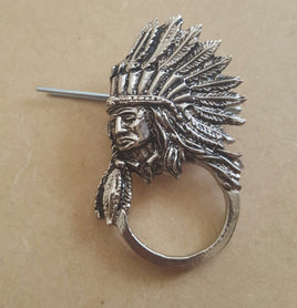 Indian Biker Badge