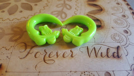 Owl Ear Hangers ↠ Green