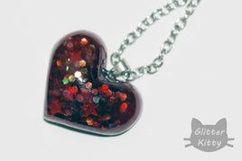 Resin Heart Necklace