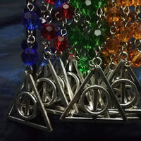 Deathly Hallows House Pride Harry Potter Necklace