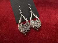 American Biker Eagle Earrings