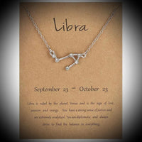 Aries Zodiac Constellation Necklace