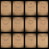 Aries Zodiac Constellation Necklace