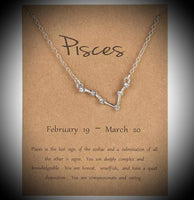 Aries Zodiac Constellation Necklace