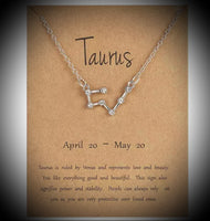 Aries Zodiac Constellation Necklace