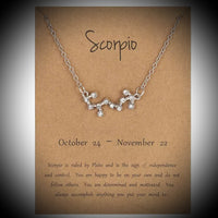 Aries Zodiac Constellation Necklace