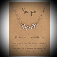 Zodiac Constellation Necklace