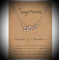 Aries Zodiac Constellation Necklace