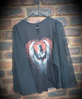 Angel Despair Bat Wing Ladies Top