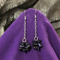 Blue Goldstone Earrings