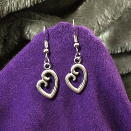 Funky Heart Earrings