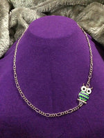 Colourful Owl Necklace
