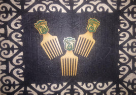 Slytherin Harry Potter Wooden Comb