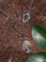 Tree Of Life Crystal Necklace