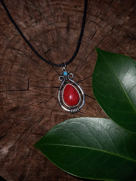 Boho Teardrop Necklace