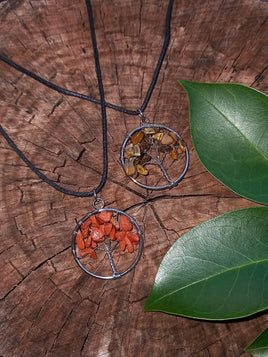 Wire Wrapped Tree Of Life Necklace