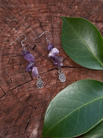 Hamsa Hand Crystal Earrings