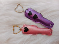 Shimmery Kinky Paddle Keychain