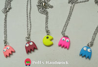Pacman & Ghost Necklace
